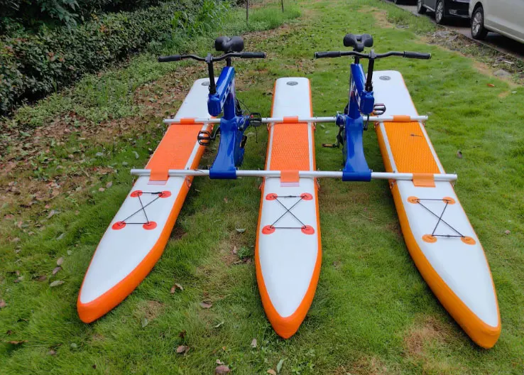 Fishing Pedal Boats Cycle Inflatable Kayaks Inflatable Water Bike With ...