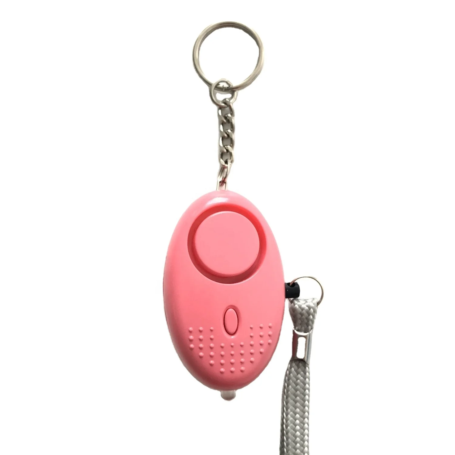 130DB LED Portable Emergency SOS Security Self Defense Alarm Keychain Personal Alarm for Women Children Elders Alarm Keychain