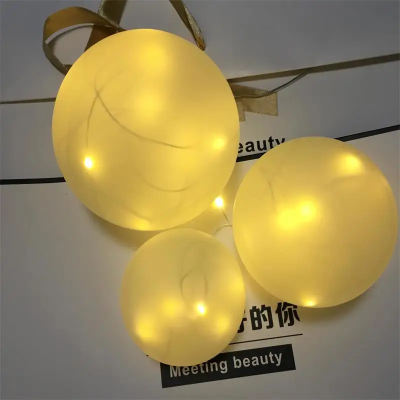 Factory Supply Decorative Led Fairy Orbs Lights 8 10 12 Cm Diameter