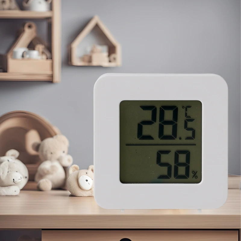 Indoor Mini LCD Digital Thermometer Hygrometer Temperature Humidity Meter