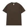 cotton t shirt-brown
