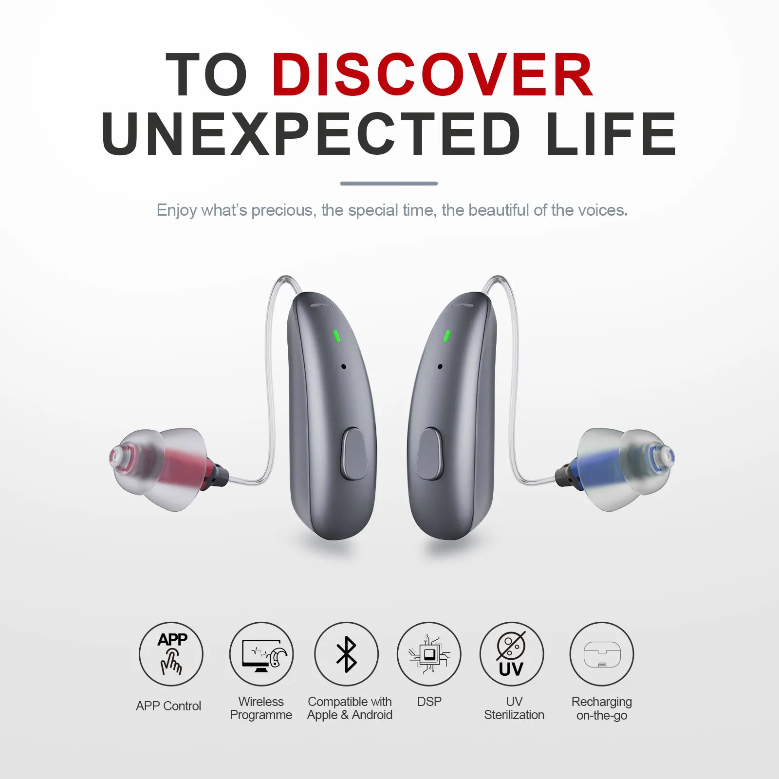 Jinghao JH-W2 集音器 Bluetooth ワイヤレス Amazon.co.jp: Jinghao 集音器 Bluetooth ワイヤレス デジタル