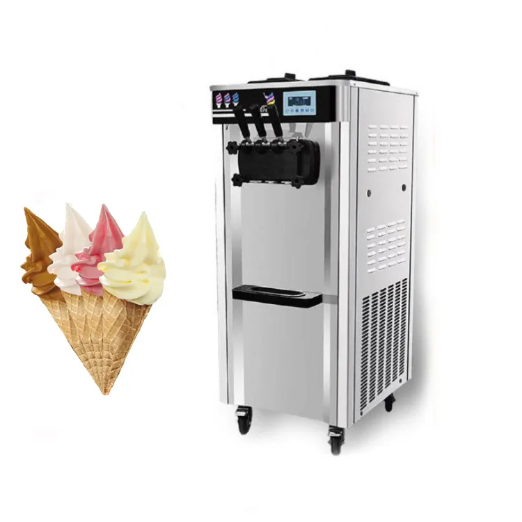 thailand yogurt ice cream machine price soft 3 flavor for industrial machine