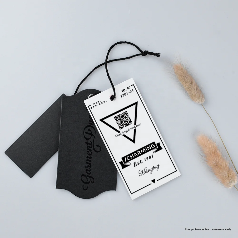 Thick Luxury Cardboard Custom Design Custom Wedding Thank You Card Hang Tag
