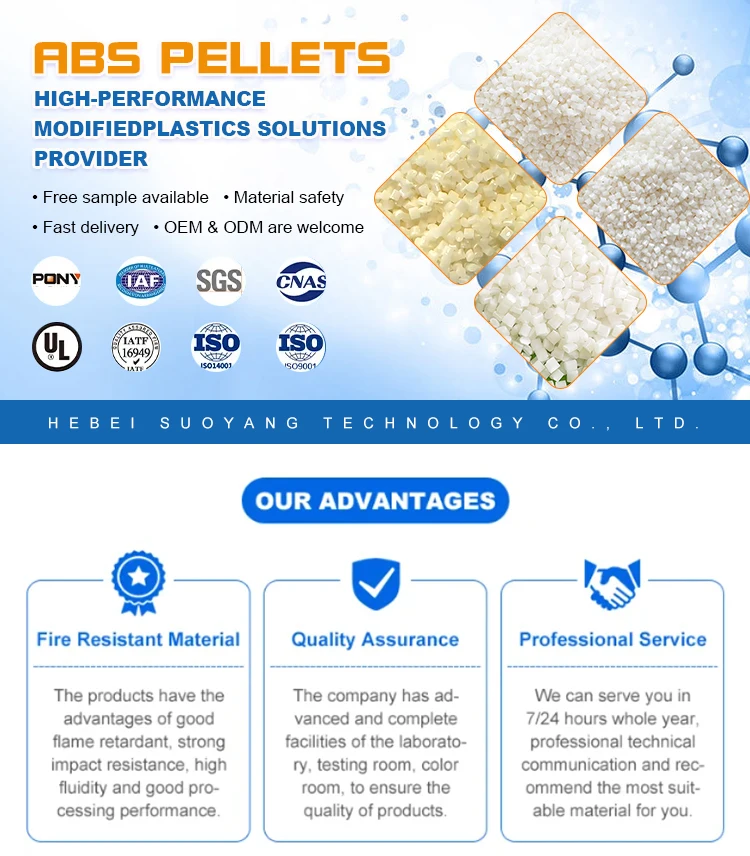 Abs Thermal Conductivity Pellets Virgin Acrylonitrile Butadiene Styrene