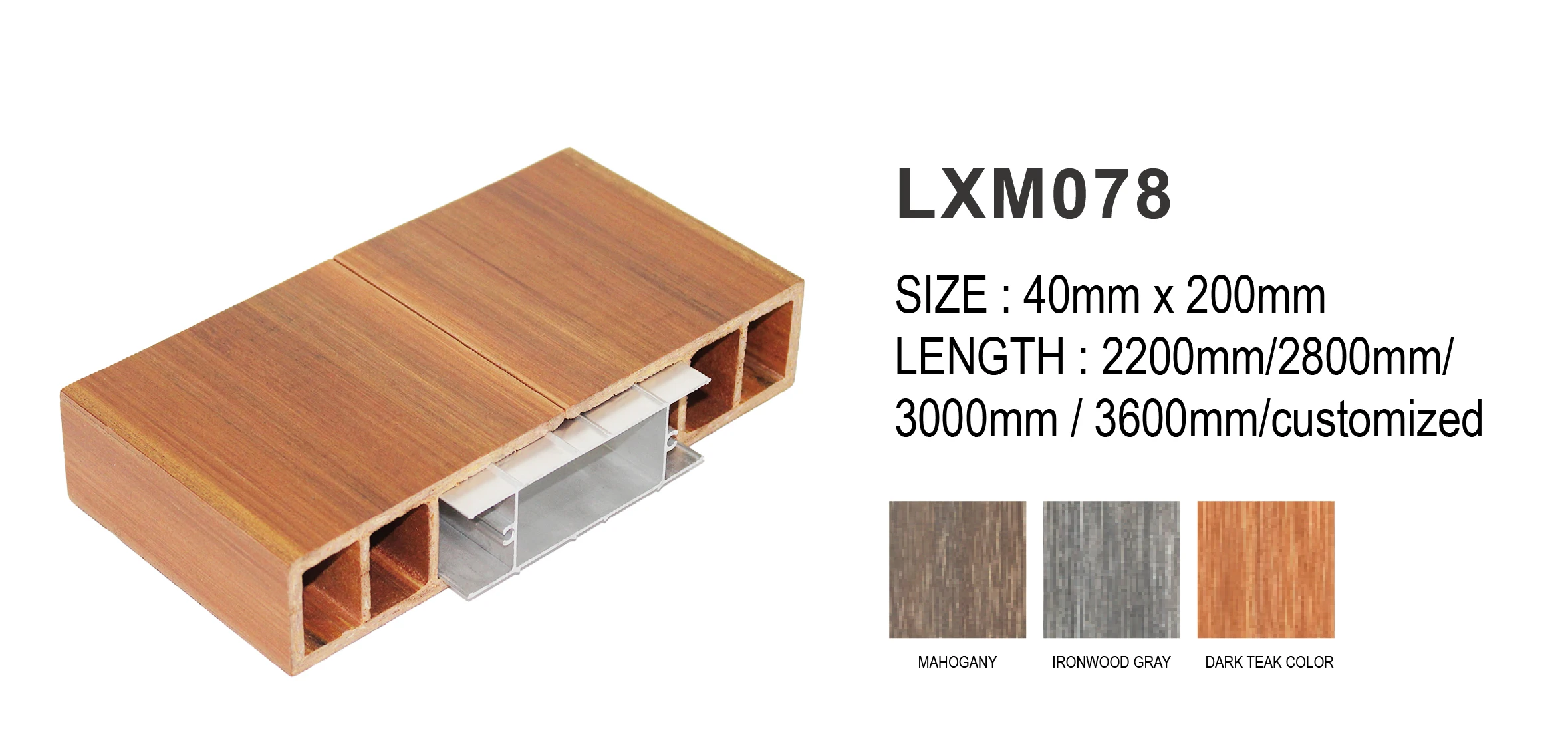 Bench Panel Upgrade Generation Wpc Composite Panels Farmhouse Multifunction Aluco ...