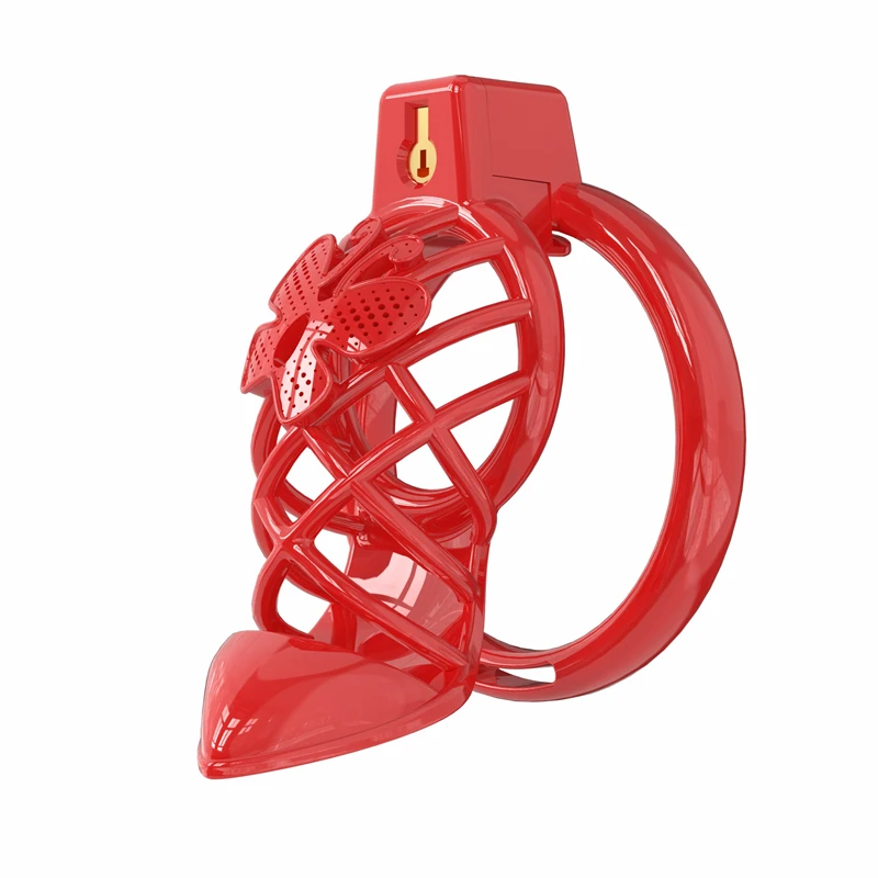 2025 New High Heeled Chastity Cage with Electric Anal Plug for Men's  Bondage and Restraint - Eco-Friendly, Waterproof, Adult Toy