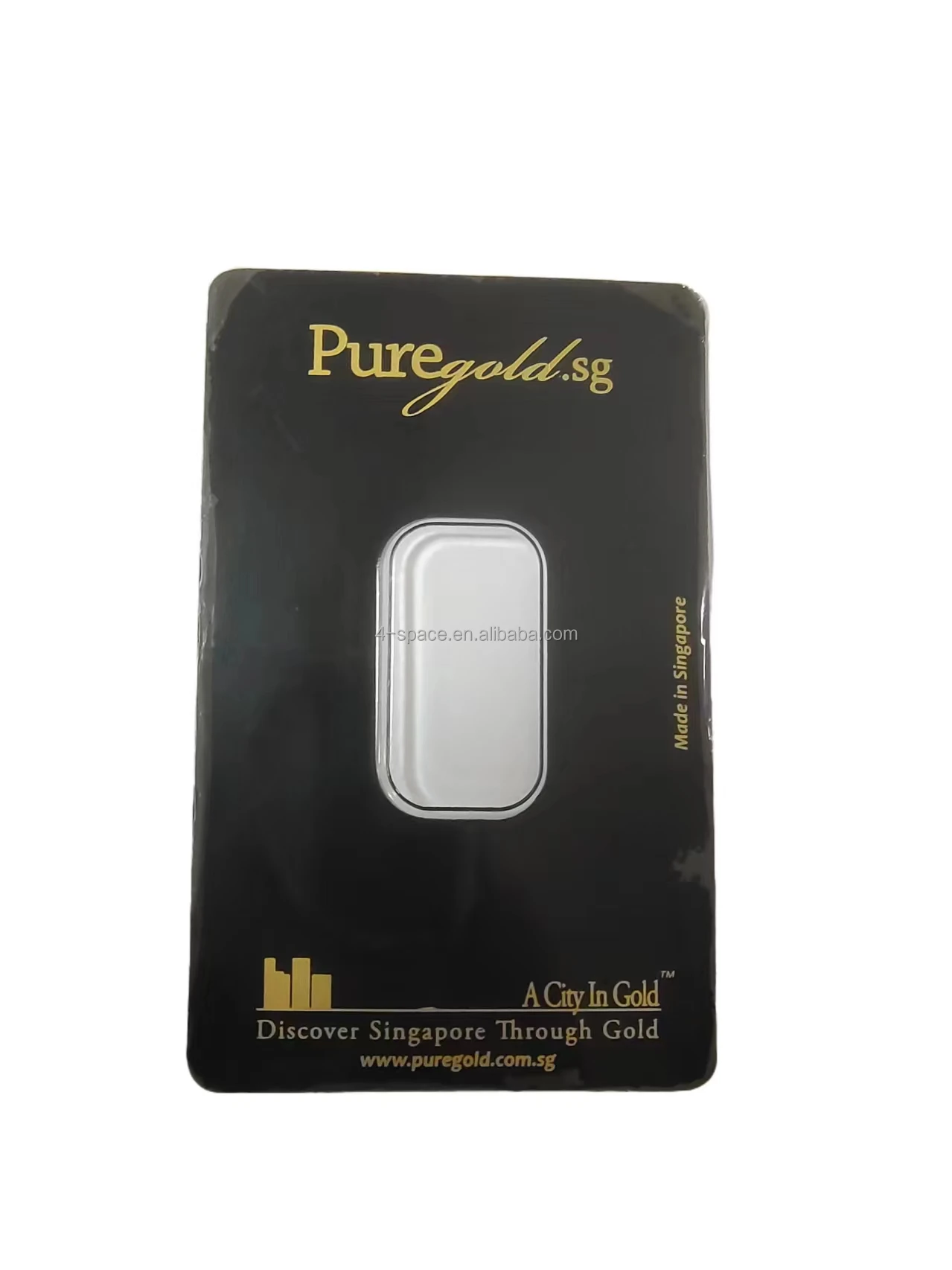 1oz Gold Bar In Certified Coin Slab 50g Henna Bullion Gold Bar In