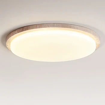 X2609A Wabi-sabi style travertine lamp round ceiling light Zhongshan lighting factory directly supply