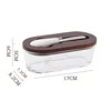 Oval Butter Box (Dark) - Flat