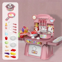 Креативный подарок на день рождения, «сделай сам», девушки, ролевые игры, имитация еды, кухонная посуда, мини-игрушки, настоящий набор для приготовления пищи для детей