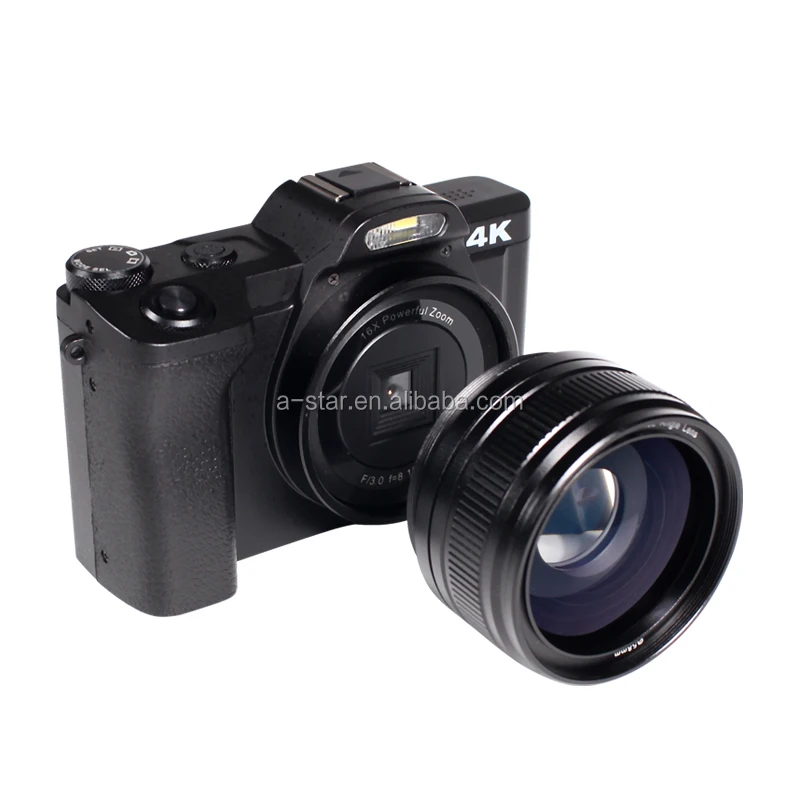 Hot 48MP wifi video Cameras 3.5 inch touch screen 4k slr camera digital professional