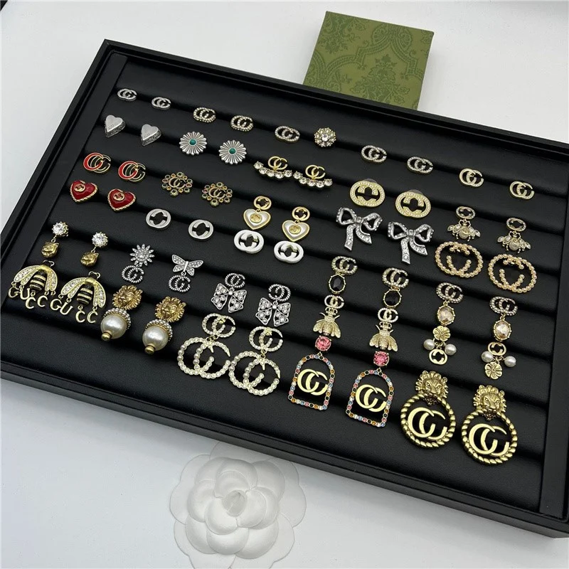Wholesale Women Designer S925 Jewelry Set Earrings Bracelet Necklace ...