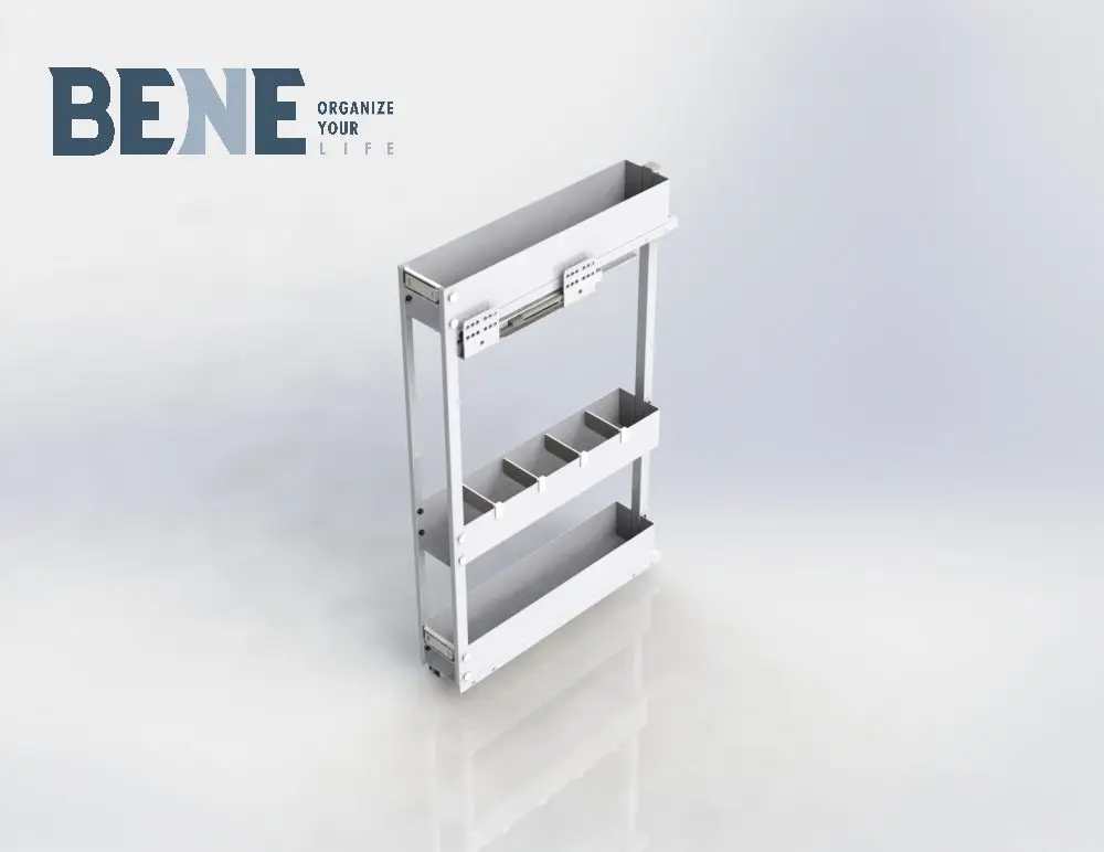 Kitchen Drawer Basket Bottle Pullout Basket Kitchen Fittings