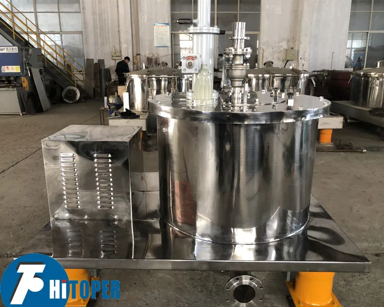 PGZ800 Scraper Bottom Automatic Discharge Centrifuge Separator Export to Croatia