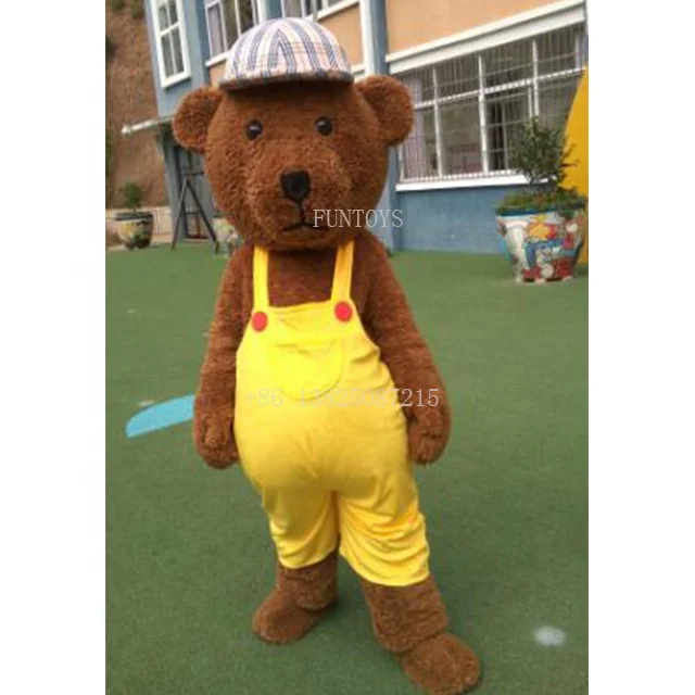 Funtoys CE Teddy Bear Mascot Costume Adult Animal Costume