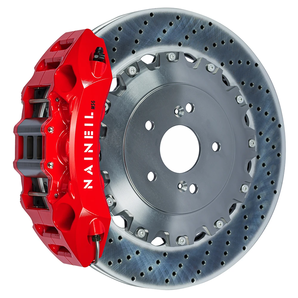 High Performance Racing 6 Piston Auto Brake Systems Car Brake Calipers Big Brake Kit for Ford F-150 Chevrolet Dodge RAM Jeep
