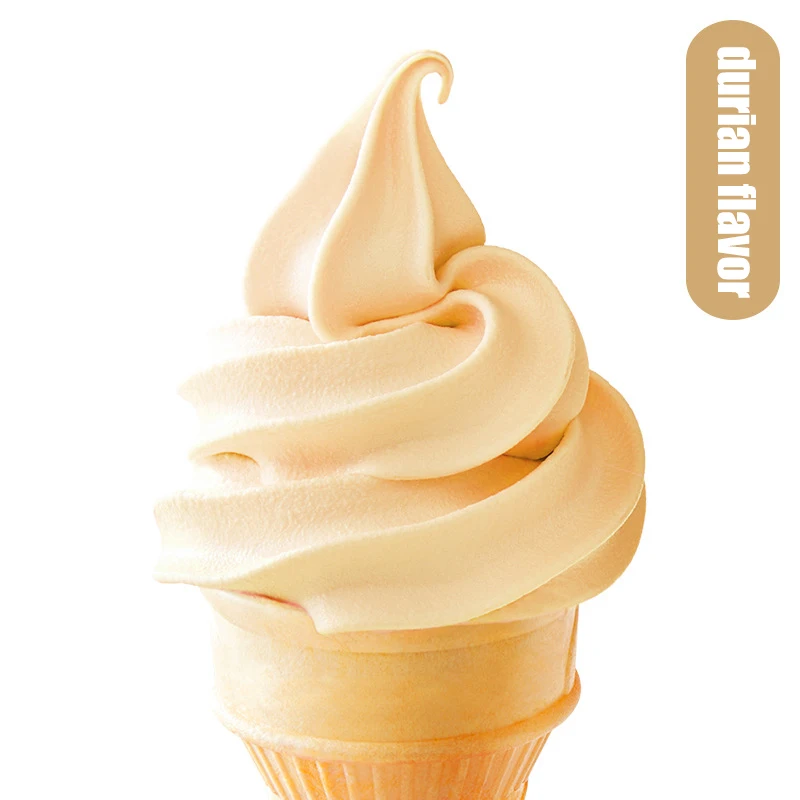 New Design Soft Durian Flavor Ice Cream Powder Wholesale Commercial