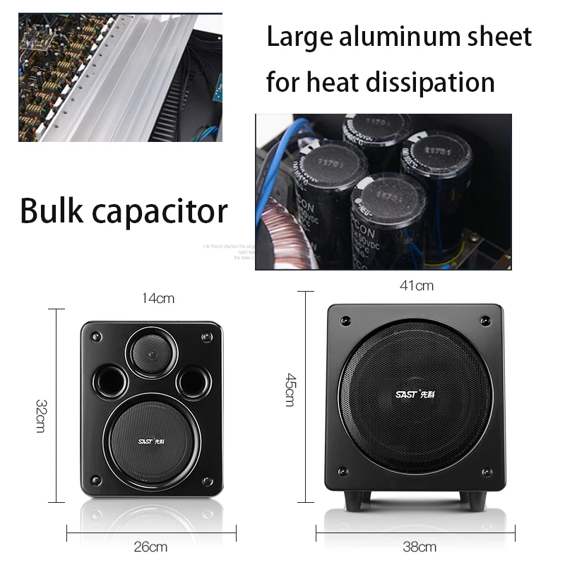 Kyyslb Home Theater 5.1 Audio Set Villa Private Room K Song Karaoke