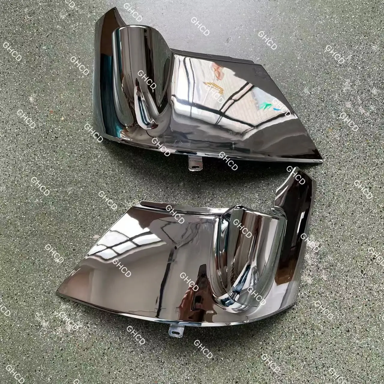 GHCD High Quality Chrome Mirror Arm Finisher for Japanese Truck for HINO Dutro 300 Narrow ISUZU Made Plastic Factory Price