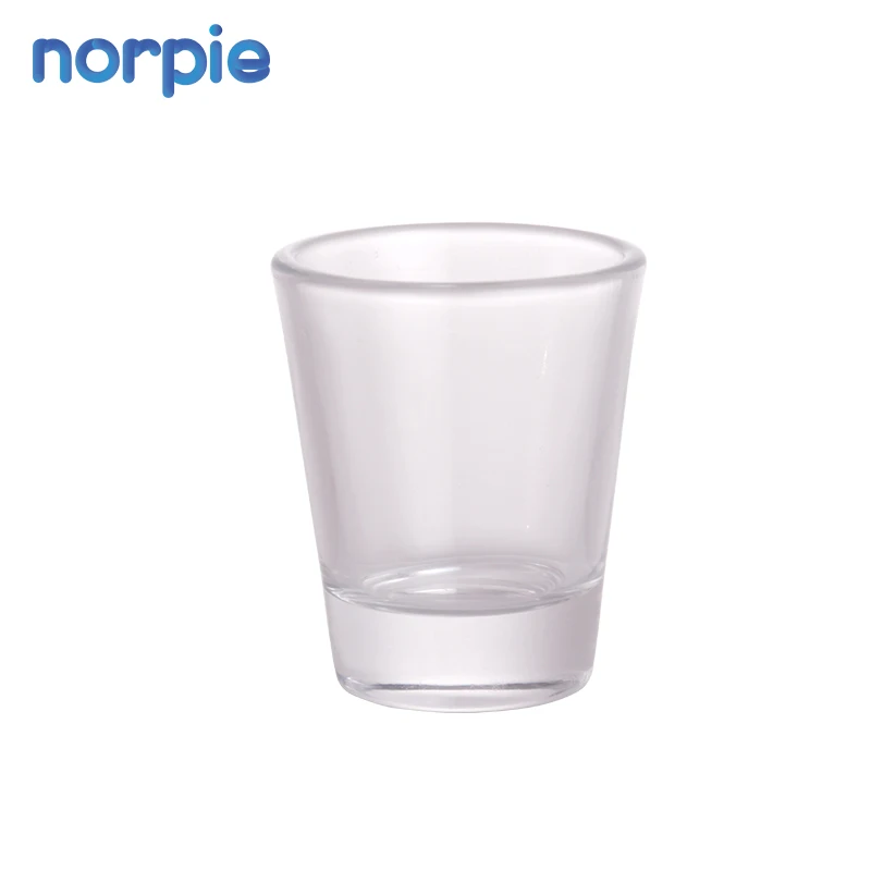 clear sublimation shot glass