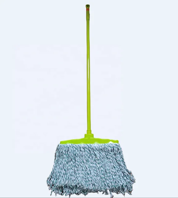 Southeast Asia explosive mop Bold fruit green paint iron, non-slip thread head, 40 cm wide family mops