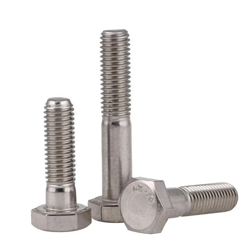 High Strength Polished Stainless Steel Astm F593a F593c Hex Bolts Buy