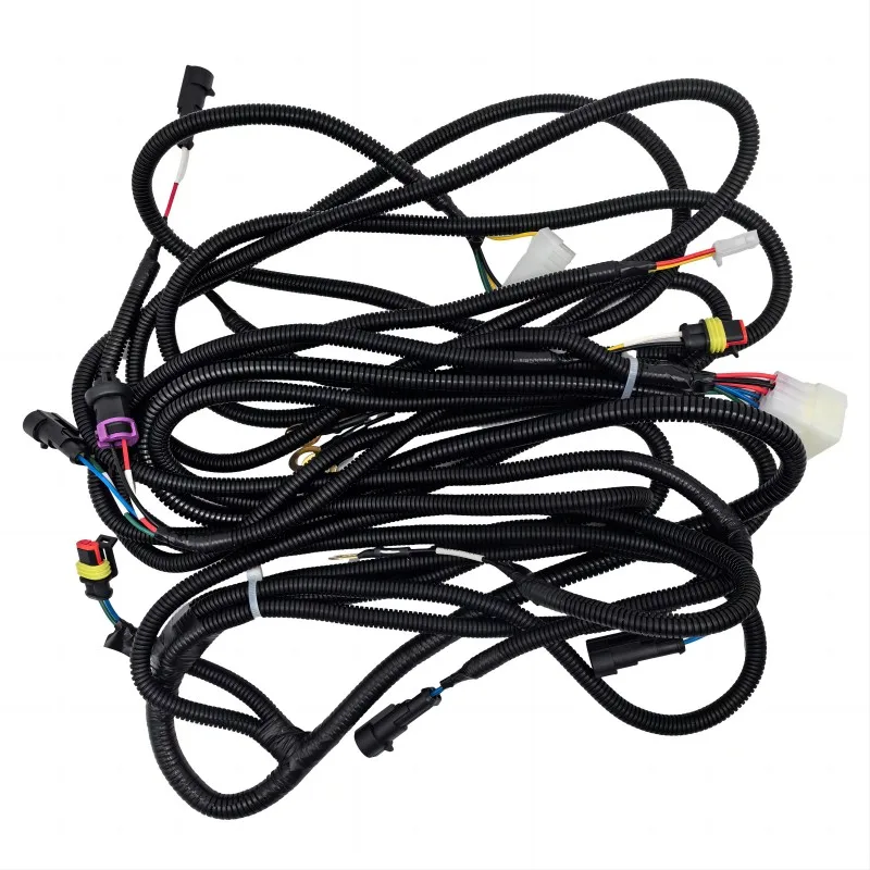 20kw 144v AC Induction Motor Controller Wire Harness Gear Switch Accelerator Dashboard