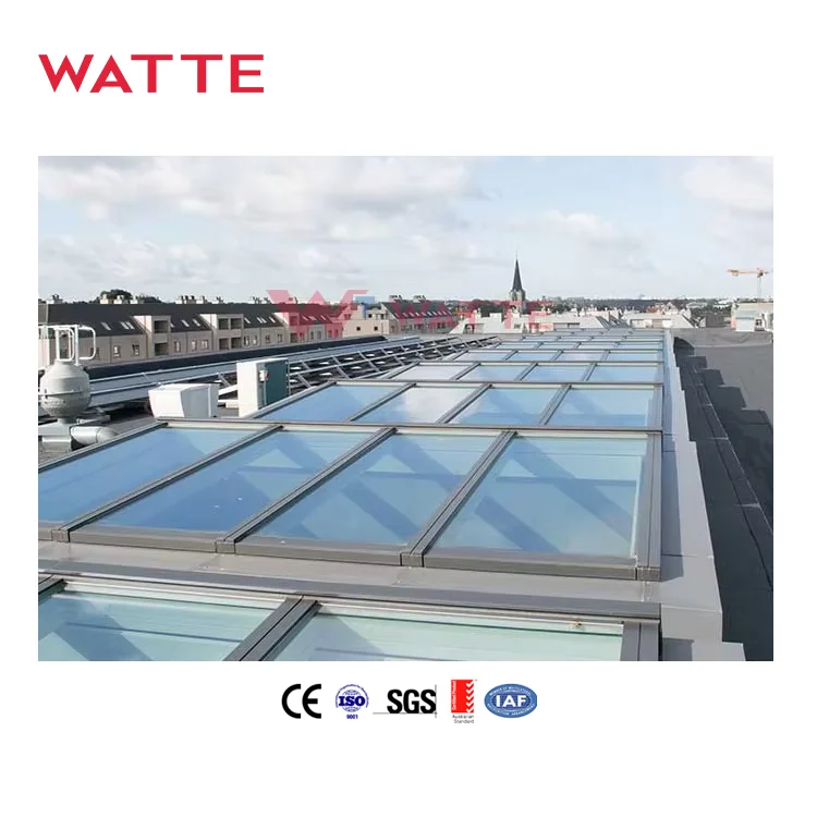 skylight roof heat extraction systems