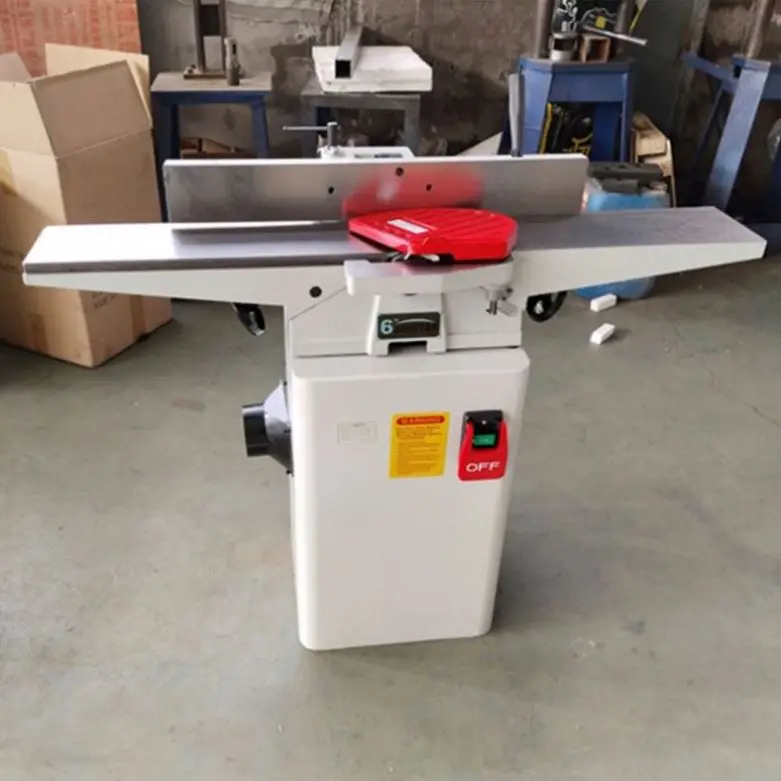 TEBAK TK-16 Wood Planer Carpenter Machine Wood Jointer Woodworking Planer Thickness With Helical Cutter Head