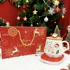 White + heating pad (Santa Claus)