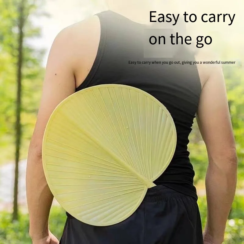 thickened plastic anti-fall fan summer banana can not tear group fan manual fan hand manufacture