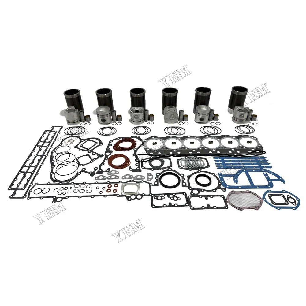 Overhaul Kit With Gasket Set Fit for Mitsubishi 6D14 Engine 5