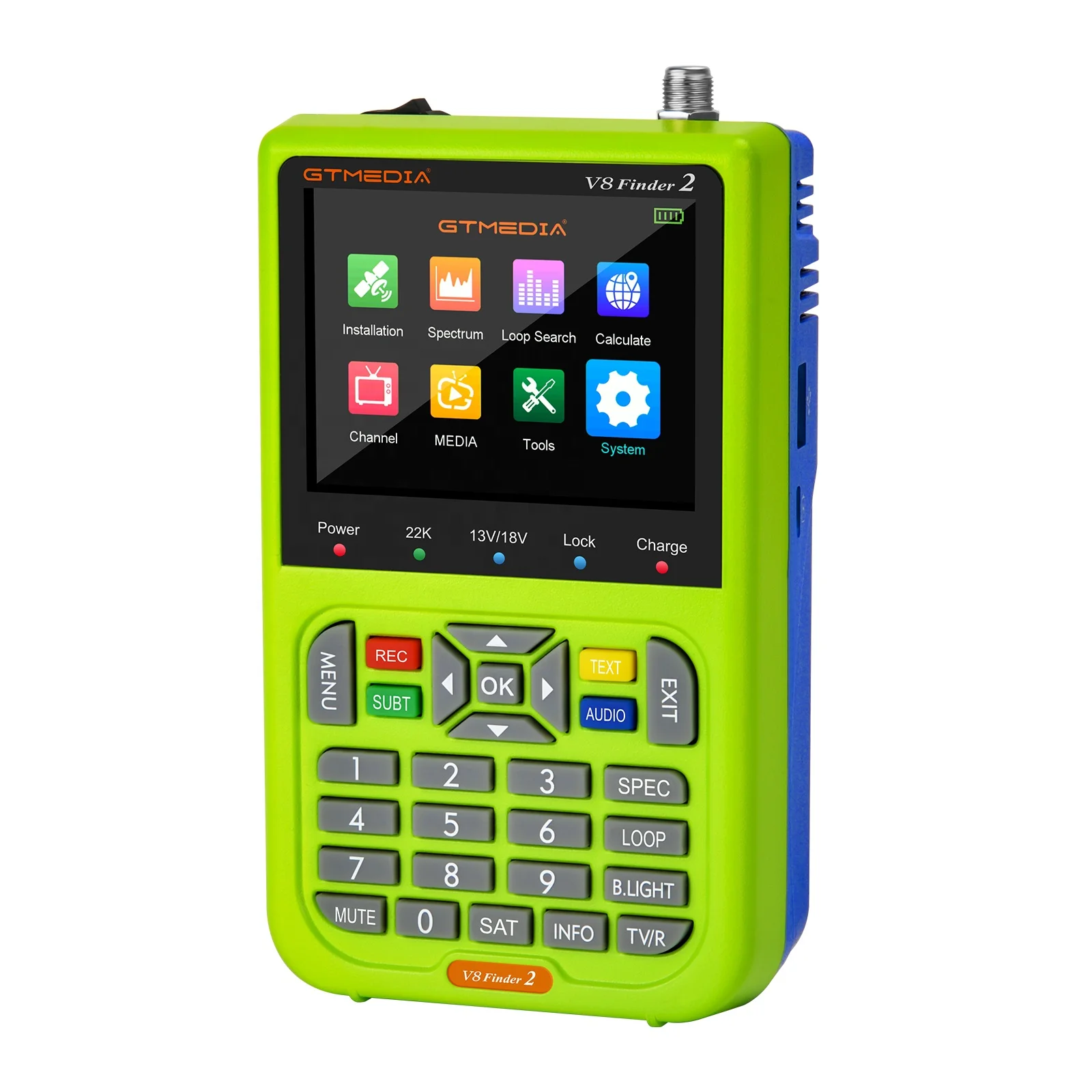 V8 finder2 3 5 дюймовый экран цифровой DVB-S/S2 и MPEG-2/4 H.264(8 бит) отвечающих требованиям ручной спутниковый finder