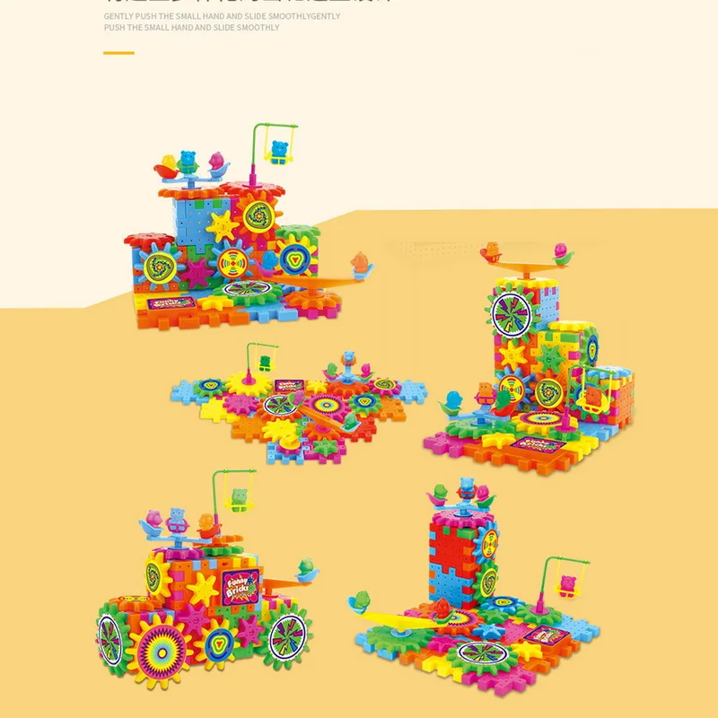 Naef Fun With Blocks 知育玩具 81pcs Educational Interlocking Learning Blocks Set for Kids – Fun