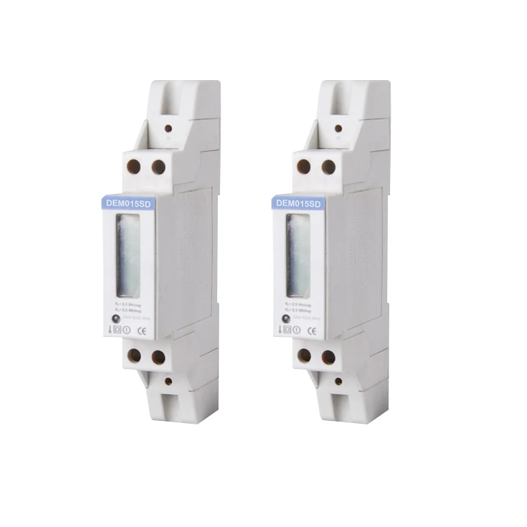 Lcd Display Monitor Meter Electronic Single Phase Analog Energy Meter