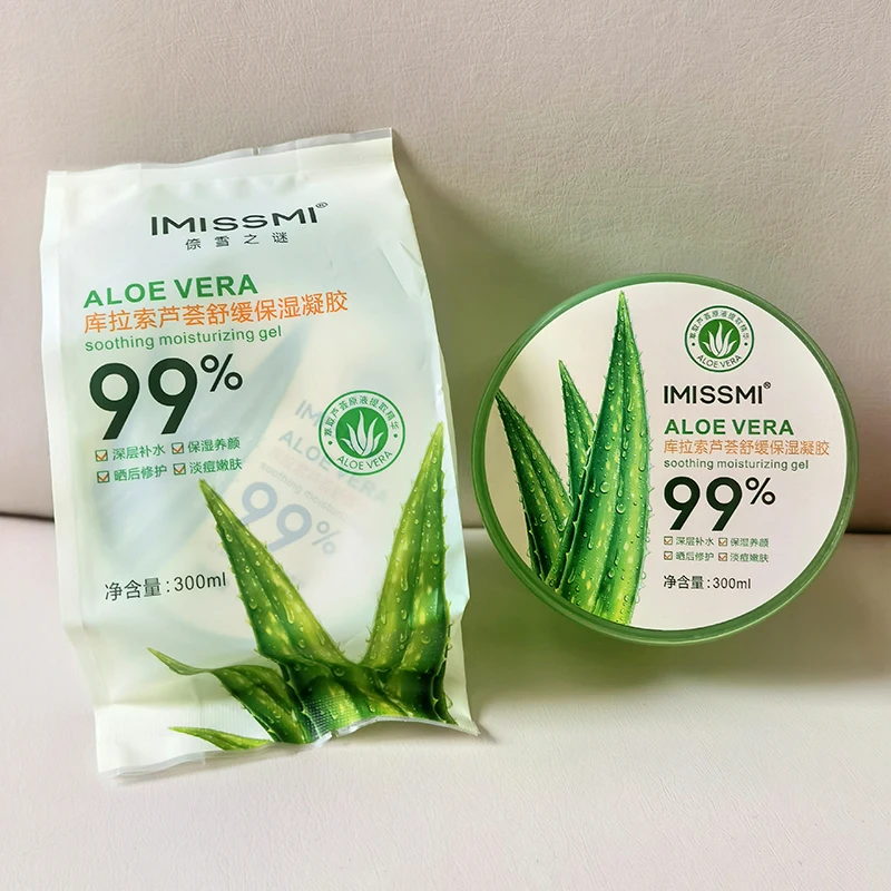 OEM/ODM натуральный увлажняющий уход за кожей лица с алоэ вера, Чистый гель с алоэ вера для лица, гель для лица с алоэ вера для сна