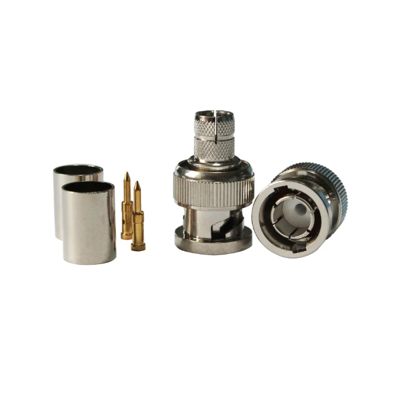 product bnc c 75j5 rf connector 75ohm male bnc connector for 50 5 cable for sale-1
