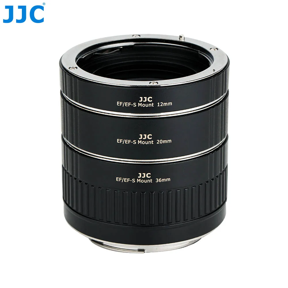 JJC AET-CS(II) Camera Automatic Extension Tube for Canon EF/EF-S Mount, for Macro Photography