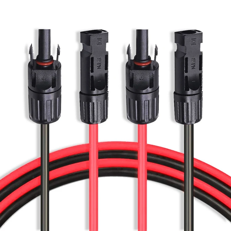 Solar Pv Cable 4mm2 For Solar Panel Pre-crimped With Mc 4 Connectors ...