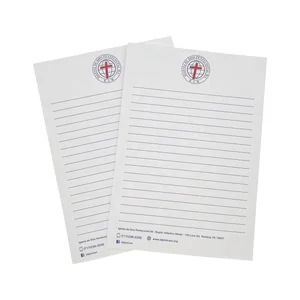 Custom A4/A5/A6 Printed Logo Office Gifts Tear off Paper Memo Pad Writing Notepad Loose Leaf Feature