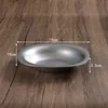 Gray 19cm fried rice plate-snowflake ash