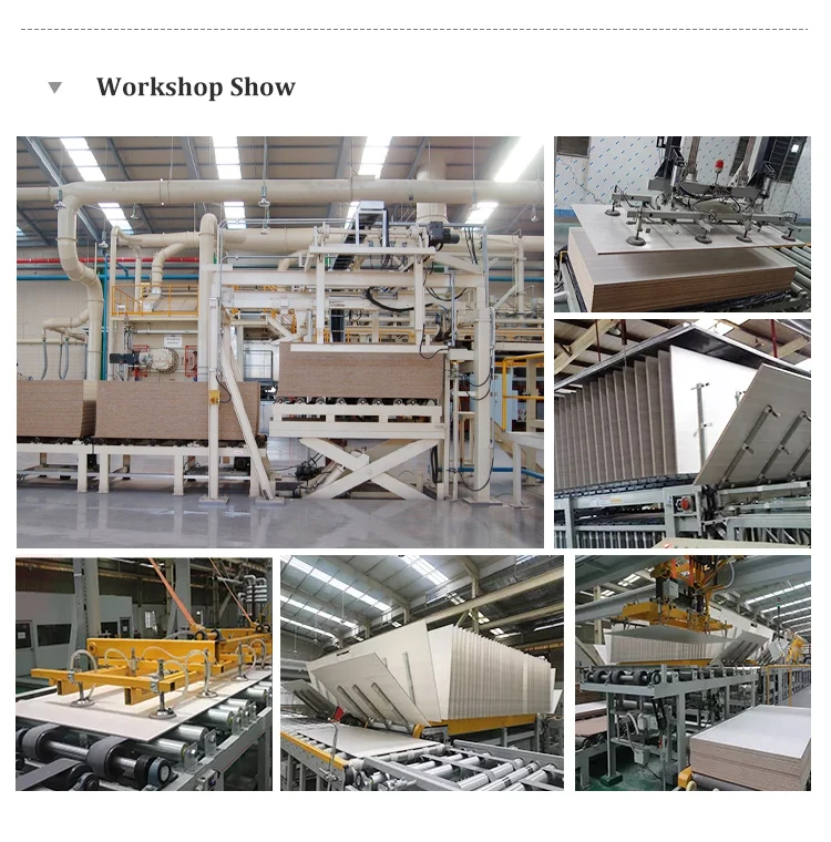factory direct sales 6mm white melamine double faced chipboard