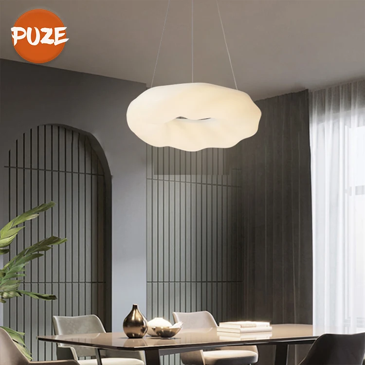 Factory Direct Sale Shapes Simple Style Ring Pendant Light Room Living Room Bedroom Modern Decoration Led Fancy Chandelier