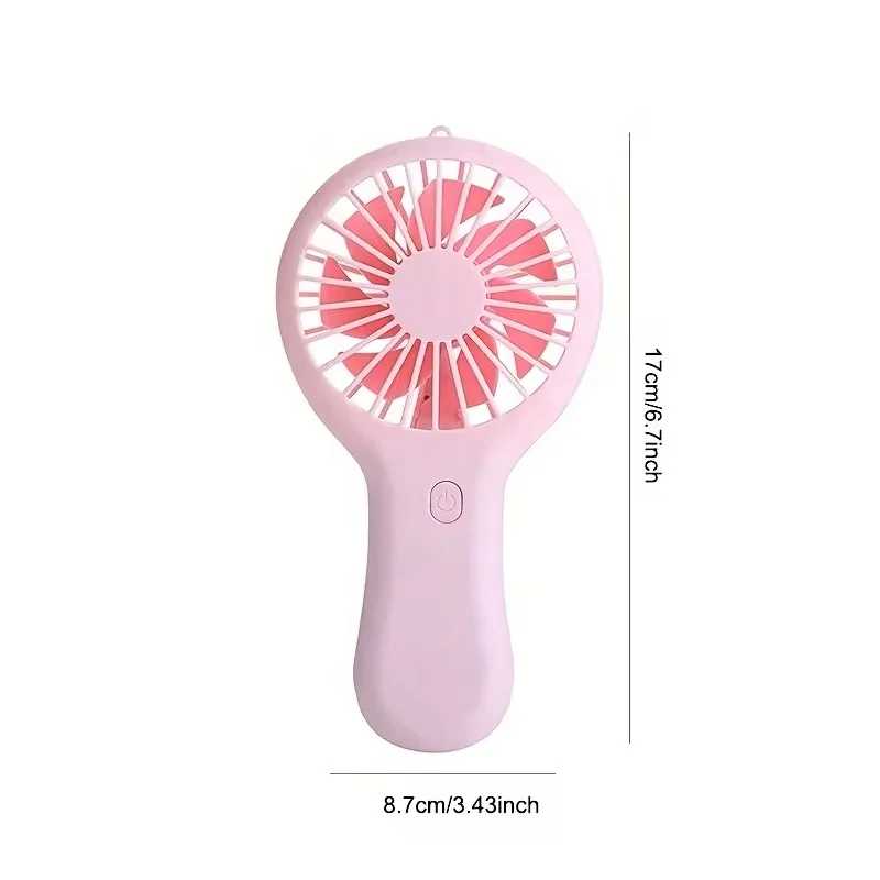 Hand Fan Handheld Usb Plastic Table Fans Type C Portable Rechargeable Sports Mini Fan