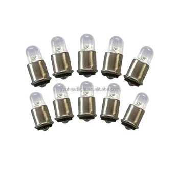 387PF Midget Flange LED Bulb 12-28V Dimmable 0.3W LED Replacement  Miniature Indicator Light Lamp