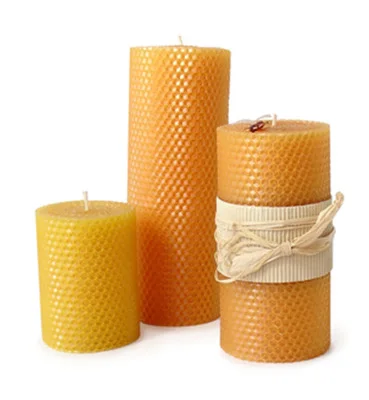 20 cm Home decor Gift Ideas Beeswax Candle Handrolled natural wax Candle 1pcs 