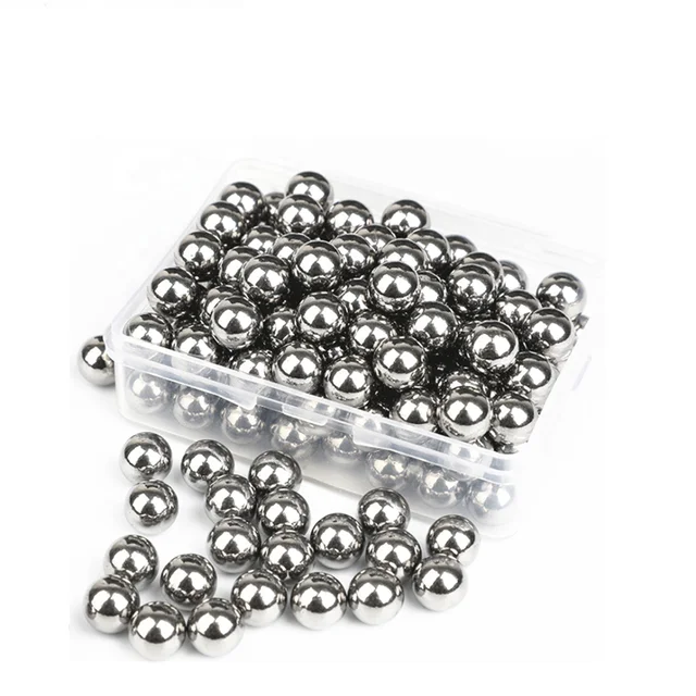 aisi304 G200 5.556MM magnetic stainless steel ball metal beads from factory