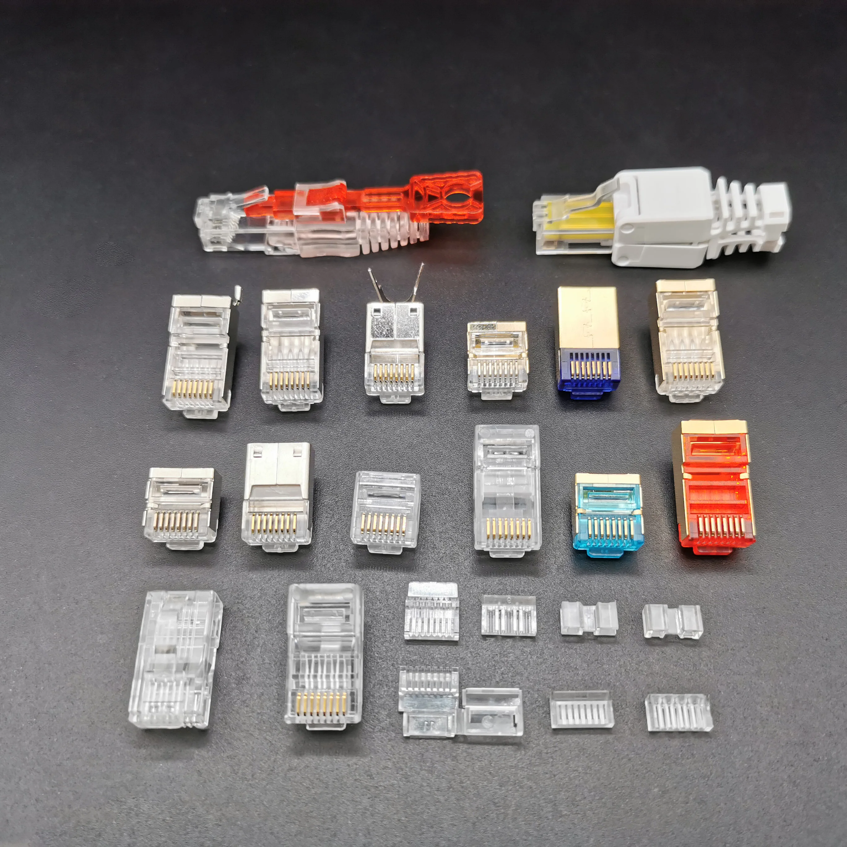 CITY-V 24inch 完組フロントホイル（KING NIP様） XL-212 6P2C,4C,6C Long RJ12 RJ11 6pin RJ25 King-Size Connector