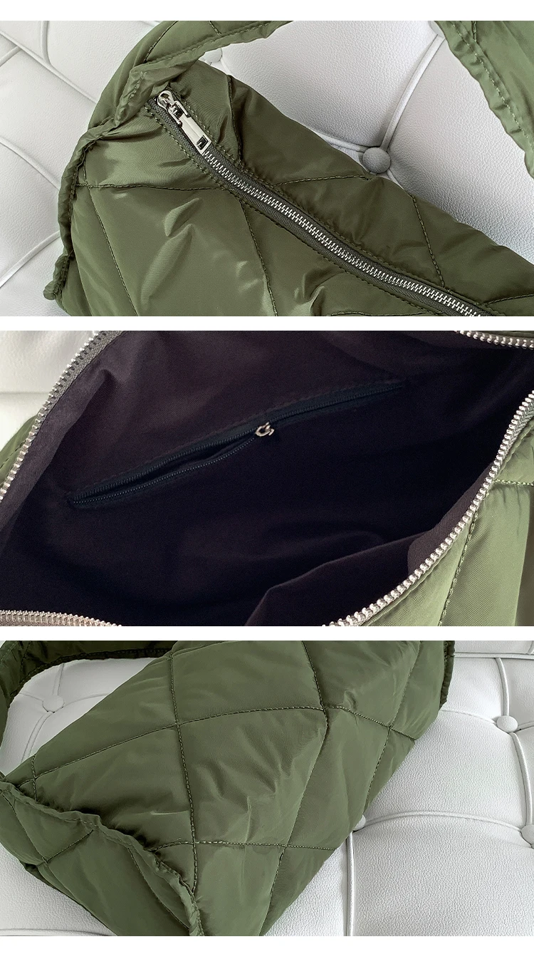 Factory Wholesale High Quality Cotton Tote Bag Nylon Handbag Expanded